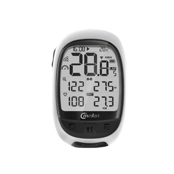

MEILAN M2 Bike Computer M2 GPS Heart Rate Power Meter Cycling Navigation Computer Waterproof GPS Computer Odometer Bike Tools
