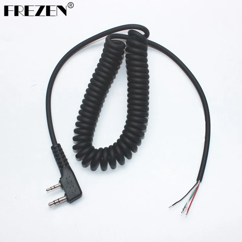 2 pin linea cavo microfono altoparlante 4 fili per Motorola Baofeng