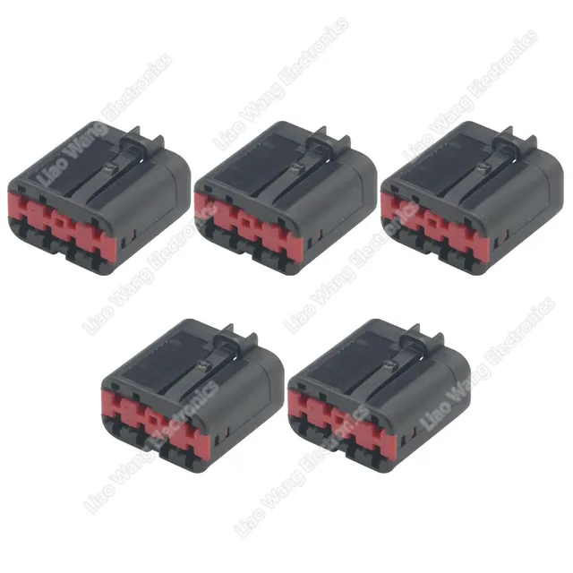 5 Sets 7 Pin Car Waterproof Connector Automotive Wiring