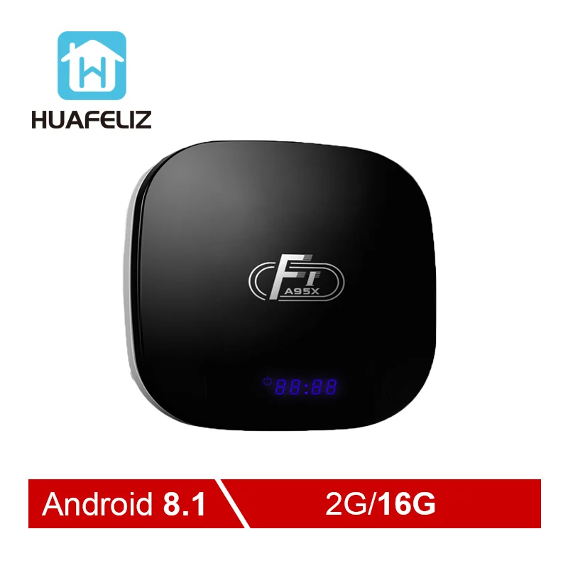 

A95X F1 Android 8.1 TV box 2GB16GB Amlogic S905W Quad-core 2.4GHz WiFi Internet 100M Media Player PK X96mini SetTop Box tv box