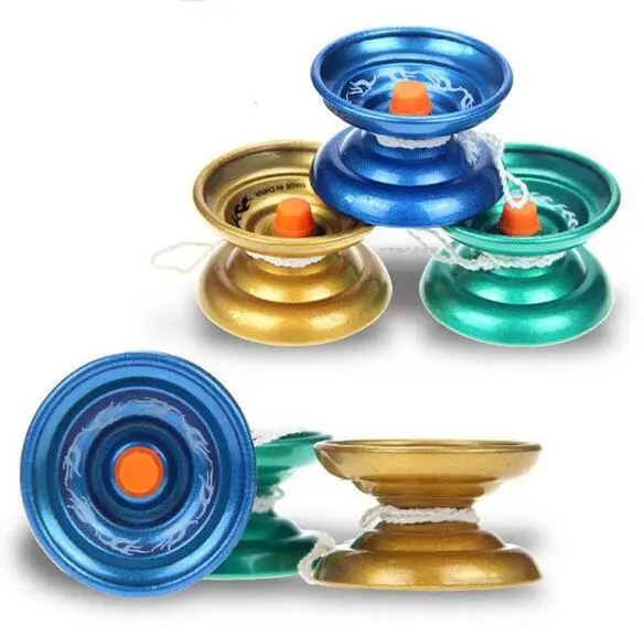 Магический йойо из алюминиевого сплава металла yoyo Professional с струной детские игрушки смешной yoyo для детей подарок на день рождения YH1093