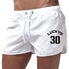 Number 30 Print Beach Shorts Quick-Drying Shorts Printed Shorts Swim Casual Fitness Shorts