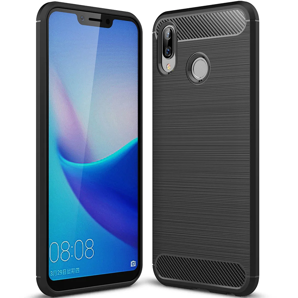 Чехол для huawei Honor Play роскошный противоударный Мягкий ТПУ силиконовый чехол
