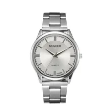 relogio masculino Модные мужские роскошные часы из нержавеющей стали с кристаллами Мужские кварцевые наручные часы бизнес montre homme Часы