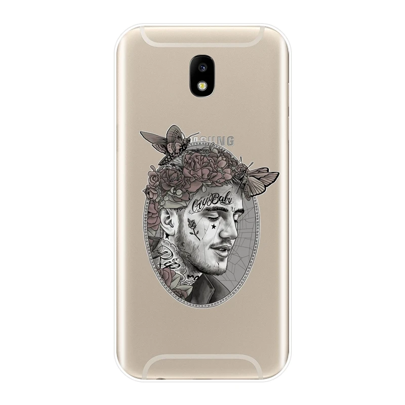 Задняя крышка Hip Lil Peep для Samsung Galaxy J3 J5 J7 2015 2016 2017 J2 Prime J4 J6 J8 Plus 2018 мягкий силиконовый