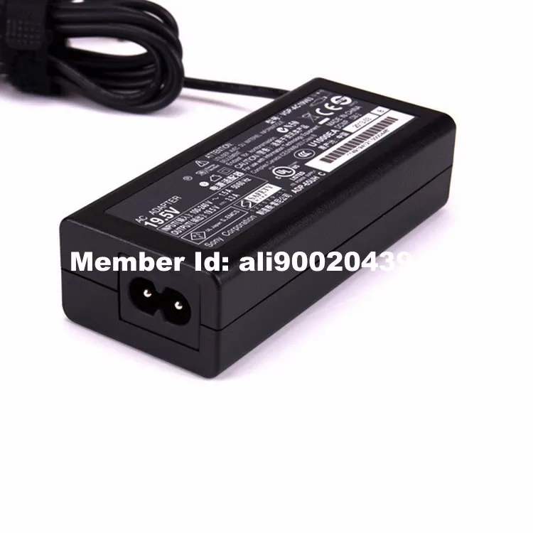 JIGU Замена для Sony 19 5 V 3.3A 6 5*4 4 мм 65 Вт PCGA AC19V1 AC71 VGP AC19V43 AC19V44 AC19V48 PCG 705|19.5v sony| |