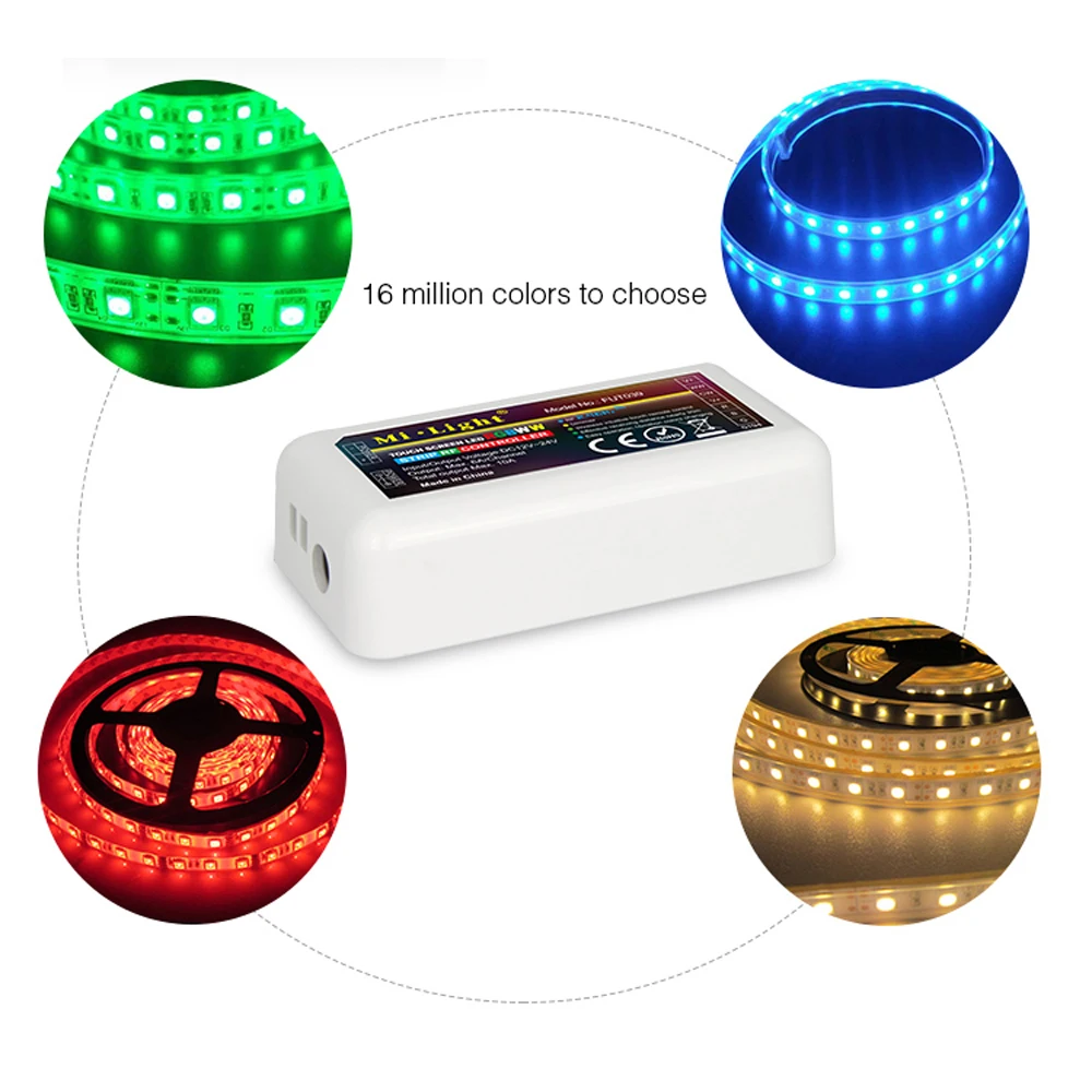 Milight 4 зоны беспроводной 2 4G RF Wifi iBox управление RGB CCT led IOS Andriod APP пульт