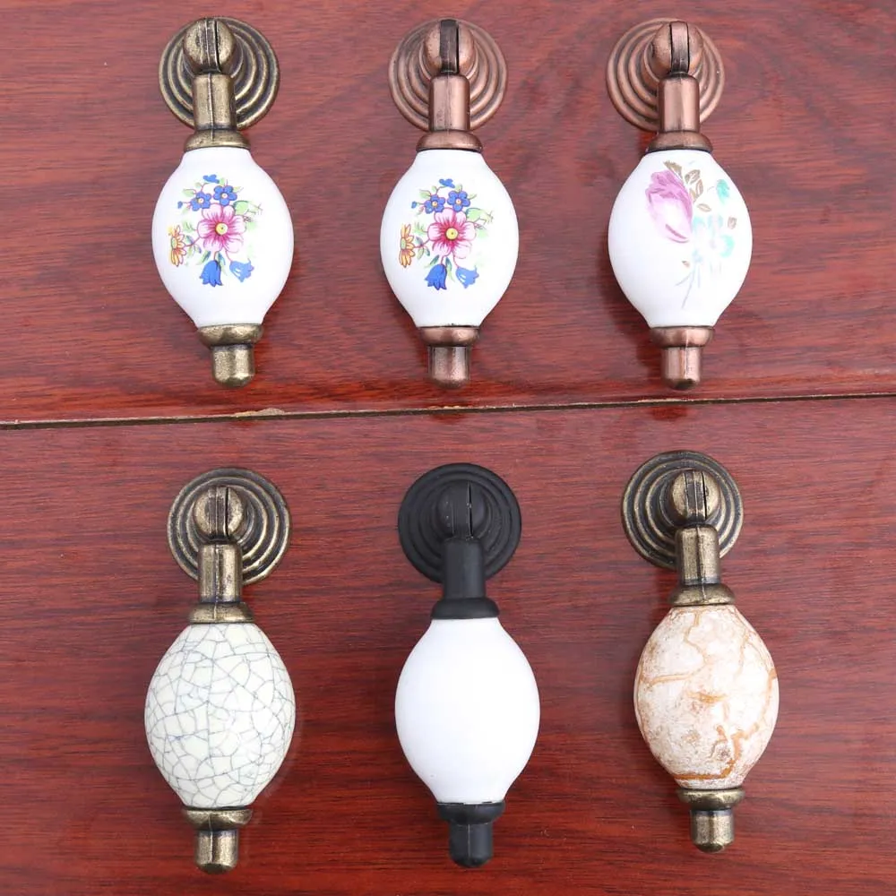 vintage style shaky pendant drawer shoe cabinet knobs pulls rural ceramic white black dresser door handles antique bronze knobs vintage style shaky pendant drawer shoe cabinet knobs pulls rural ceramic white black dresser door handles antique bronze knobs