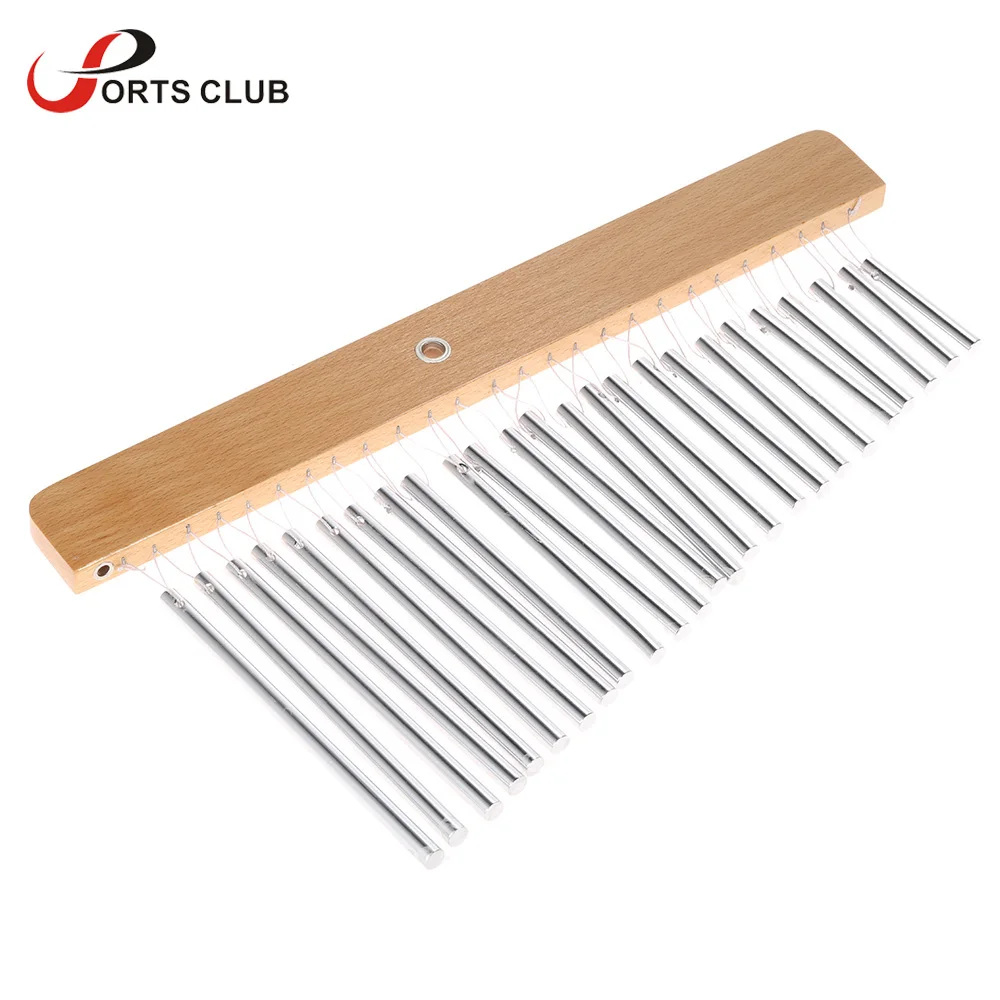 

High Quality 25-Tone Bar Chimes Durable 25 Bars Single-row Musical Percussion Instrument Suitable for enhancing choir music