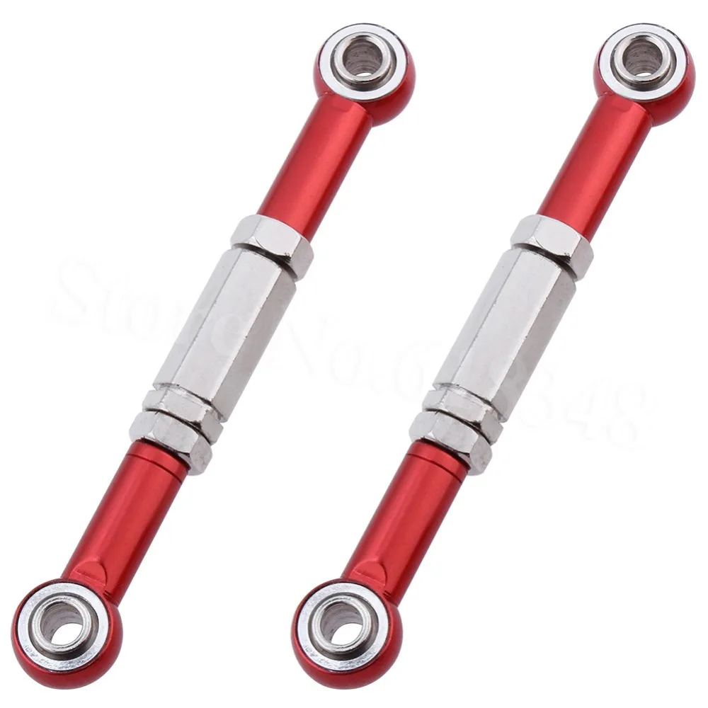 

2pcs/lot RC Upgrade Parts Alum Rear Upper Steering Linkage For FS Racing 1/10 Desert Buggy 53625 53632 Baja