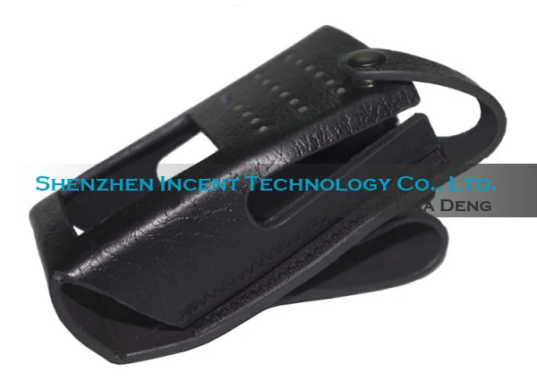 VOIONAIR 10pcs Hard Leather Carrying Case For Motorola Two Way Radio XIRP6600