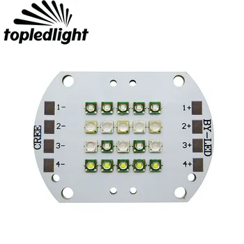 

Topledlight Customize 4 Channel 20Leds Cree XPE XP-E 450NM 470NM 10000K 6000K Epileds 395NM 420NM Led Emitter Lamp Lighting