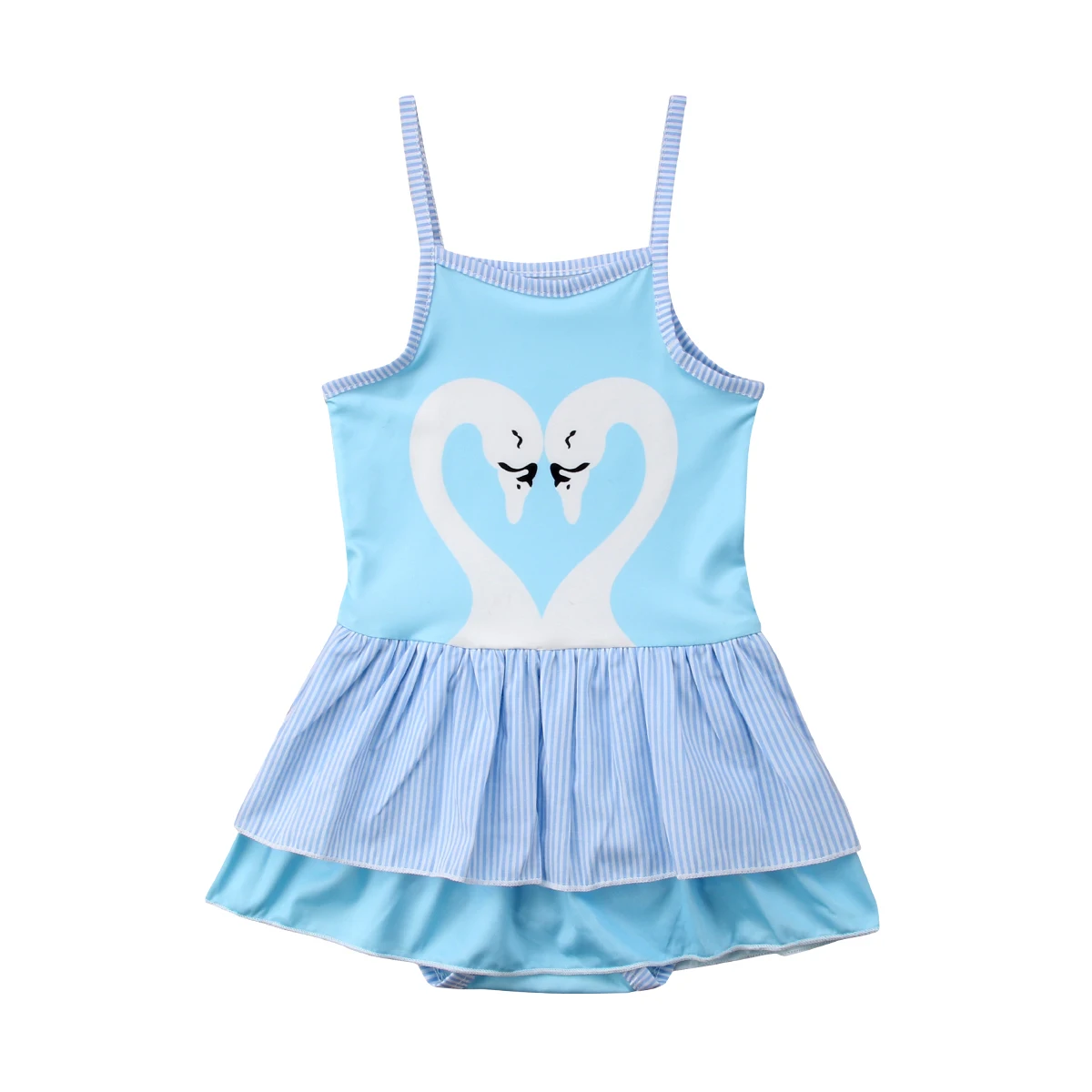 Hot Toddler Kids Baby Kid Girl Cotton Swimsuit Summer Swimming Swimwear