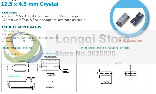 20 шт HC-49SMD 49SMD 49S и формирующая листы для кровли 4 м, 6 м 8 м 10 м 11,0592 месяцев, 12 месяцев, 13,56 М 16 м 20 22,1184 M, 24 M, 25 м 27,12 возможностью погружения на глубину до 30 м 32 м до 48 месяцев Кварцевый резонатор