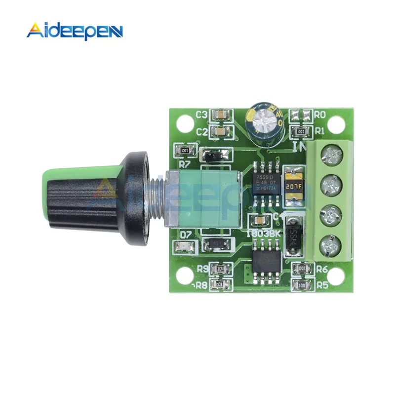 DC 1,8 V-15 V 2A 30 Вт ШИМ двигатель Скорость контроллер низкого Напряжение мотор Скорость контроллер PWM 0~ Регулируемый приводной модуль 3V 5V 6V 12V