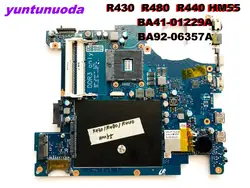 Оригинальный Для samsung R430 R480 R440 материнская плата для ноутбука HM55 BA41-01229A BA92-06357A испытанное хорошее Бесплатная доставка