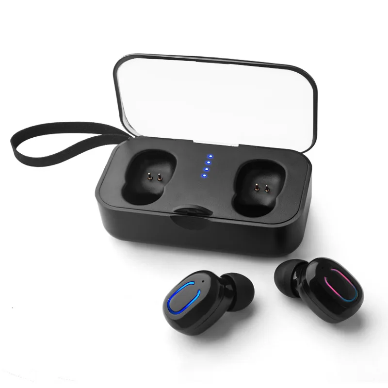 New 2Pcs Set Ti8s TWS bluetooth Earphones Ear buds Wireless BT 5 0 Stereo Headset with Mic for pods for iphone for xiaomi