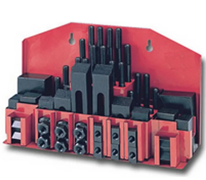 Metex milling machine clamping set M12 58pcs mill clamp kit vise on