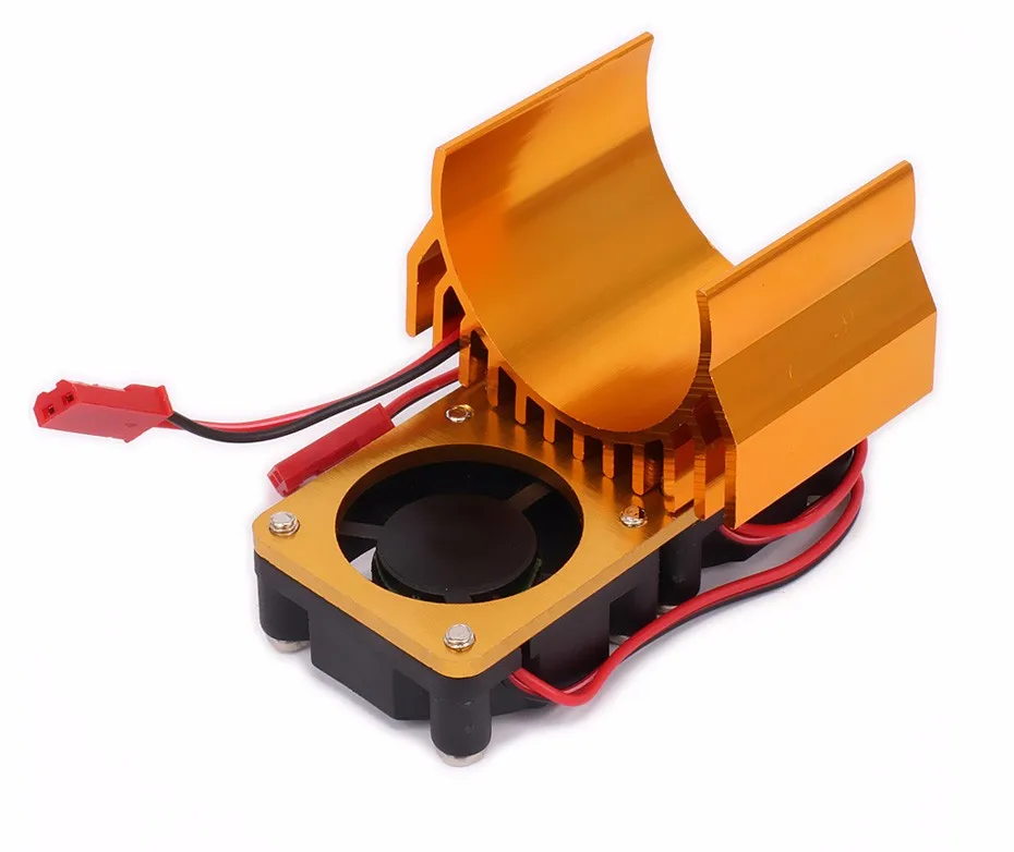 540545550 size motor heat sink heatsink with fan cooling head vent top JST (1)