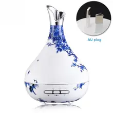 300 мл Электрический увлажнитель с 7 цветными огнями Электрический ароматерапия эфирное масло Арома диффузор туман