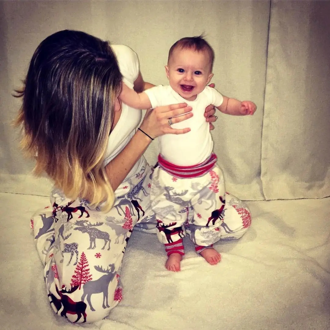 newborn christmas leggings