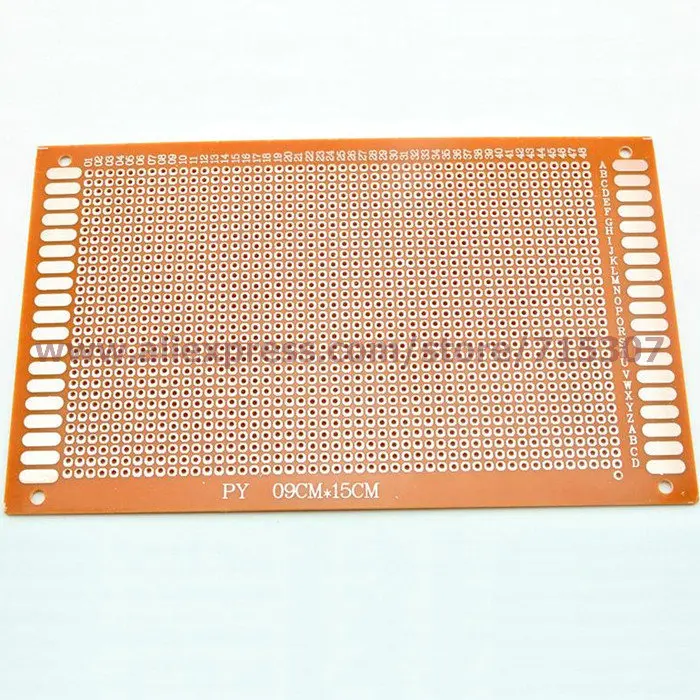 

PHISCALE 3pcs 9*15/ 9x15cm bakelite universal board/ circuit board/ pegboard thickness 1.2mm