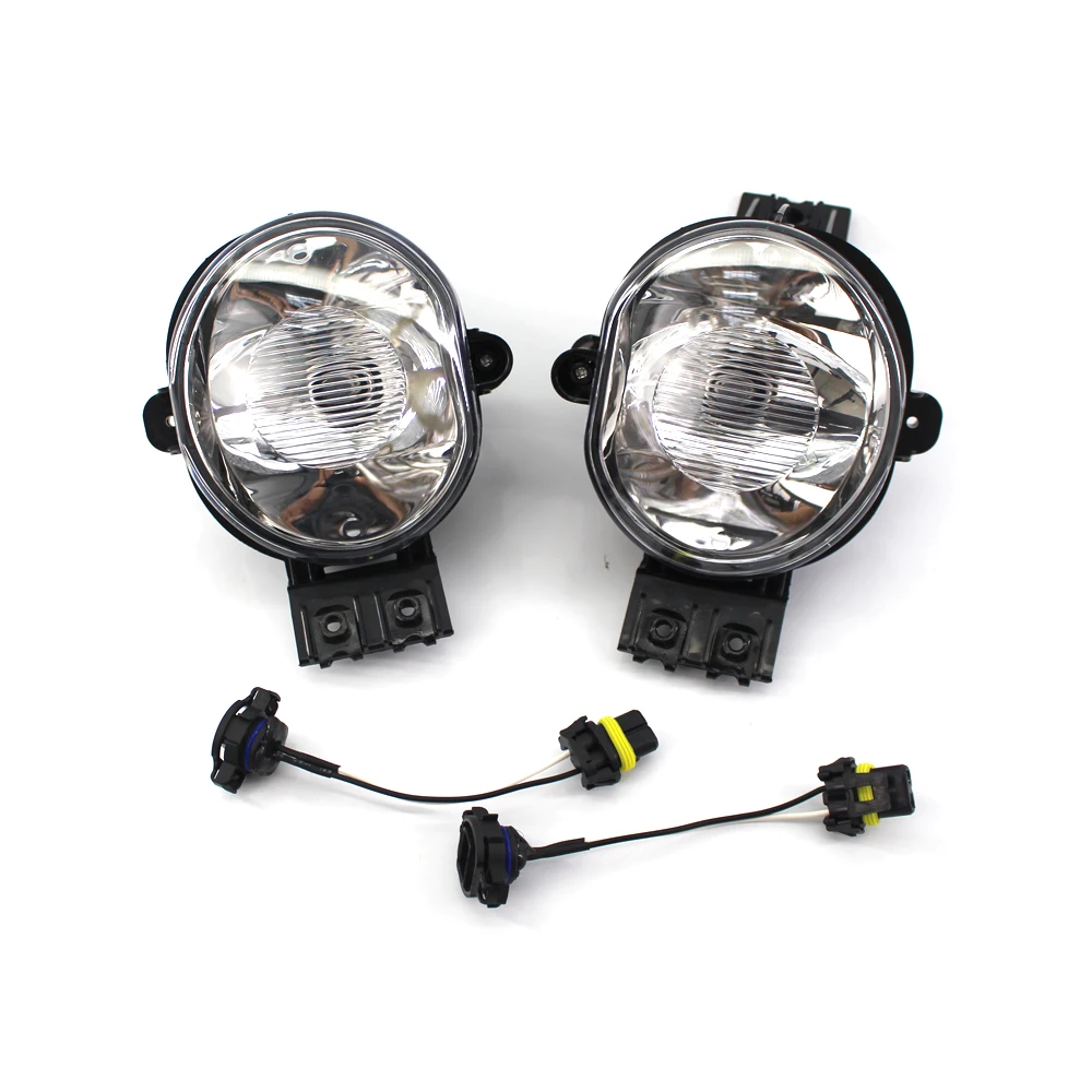 

02-08 Ram 1500 2500 3500 Pickup Clear Bumper Driving Fog Lights Kit