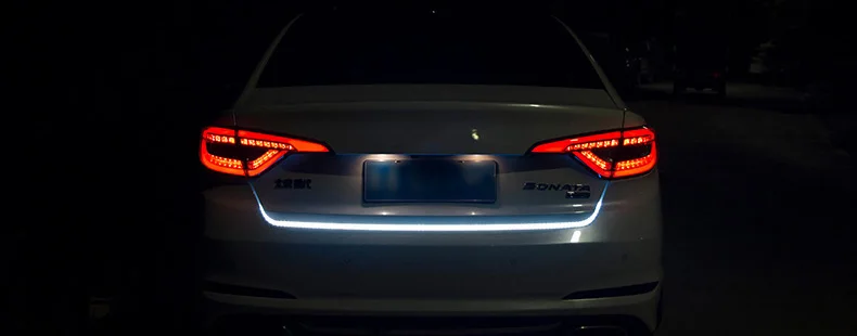 Niscarda автомобиля дополнительные стоп динамический стример плавающий светодиодные ленты 12 В Авто Магистральные Хвост Стоп бег поворотов лампа