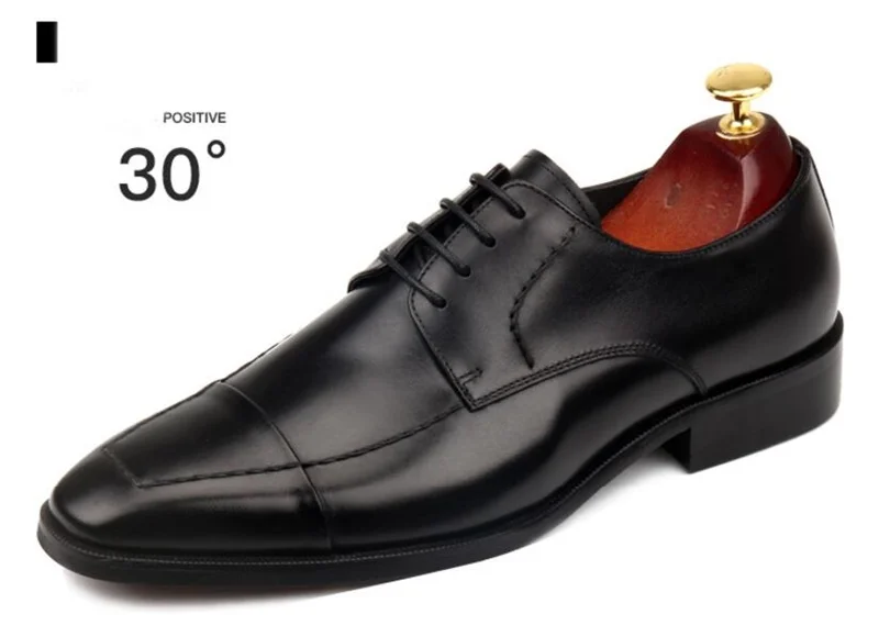 OMDE; Новое поступление; мужские кожаные туфли с квадратным носком в британском стиле; Мужские модельные туфли на шнуровке; деловая обувь ручной работы