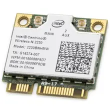 Мини-карта pcie для 300 Мбит/с Wi-Fi+ BT 4,0 Intel mediino wireless-N 2230 2230BNHMW Беспроводной Wi-Fi Bluetooth dell asus acer