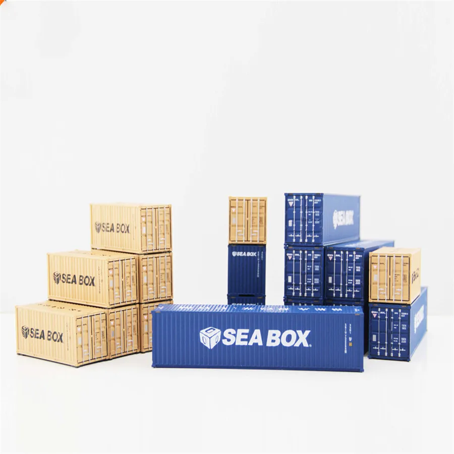 architecture model ho train layout container02