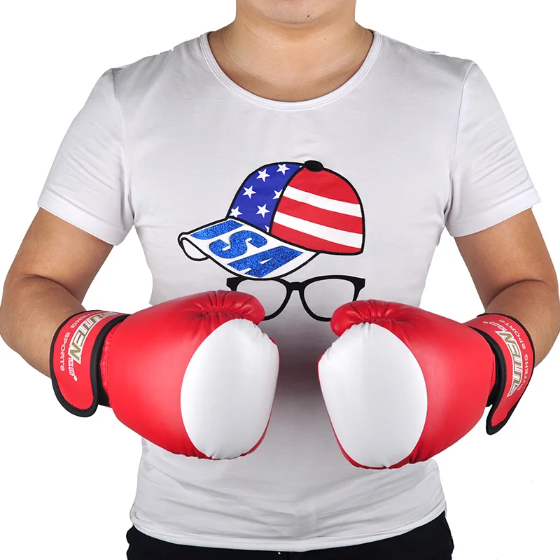 Brand PU Boxing font b Gloves b font Kickboxing MMA Training equipment Fighting Sandbag font b