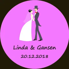 100 шт Персонализированные Свадебные сувениры бирки Красочные свадебный душ ярлыки спасибо Свадебные бирки на заказ сохранить даты бирки