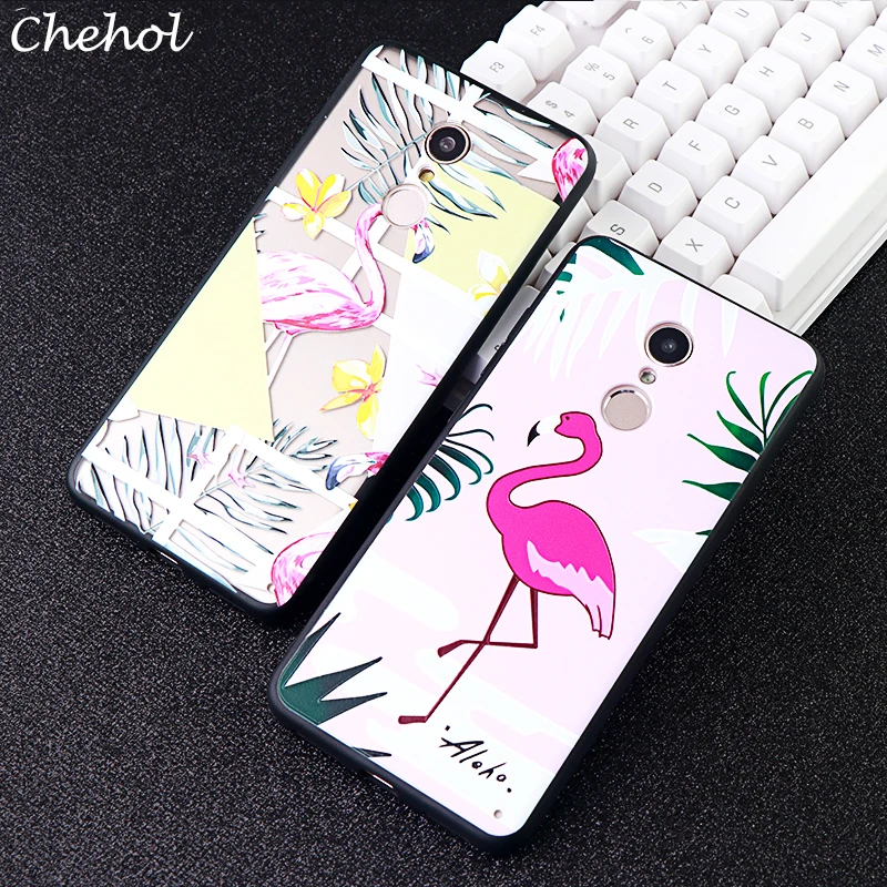 Love Culture Phone Case for Redmi 4 5 6 Note X A Plus Pro A2 Crane Printed Cases Soft Silicone Fitted Covers Accessories |