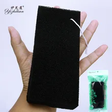 Yizhilian бамбуковый уголь Мытье Ванны лицо двойного назначения губка для мытья лица пушистая кожа деликатное Очищение пушистый макияж хлопок