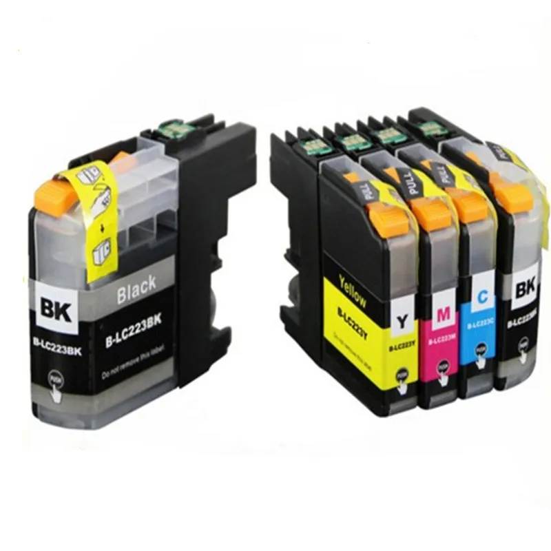 

5X Compatible printer cartridges LC223 (LC221) MFC-J4420DW J4620DW J4625DW J5320DW J5620DW EU Market
