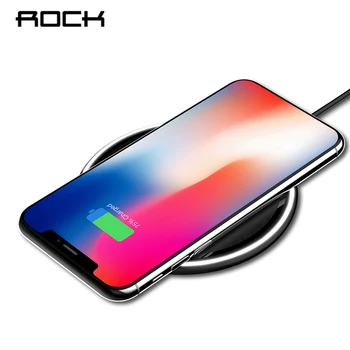 

ROCK W12 Wireless Phone Charger for iPhone X 10W Quick Charge for iPhone XS MAX 8 Samsung Xiaomi