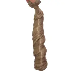 1 шт. толщиной кукла вьющиеся волосы 15*100 см; хаки Цвет светло-коричневый парик для куклы BJD волос