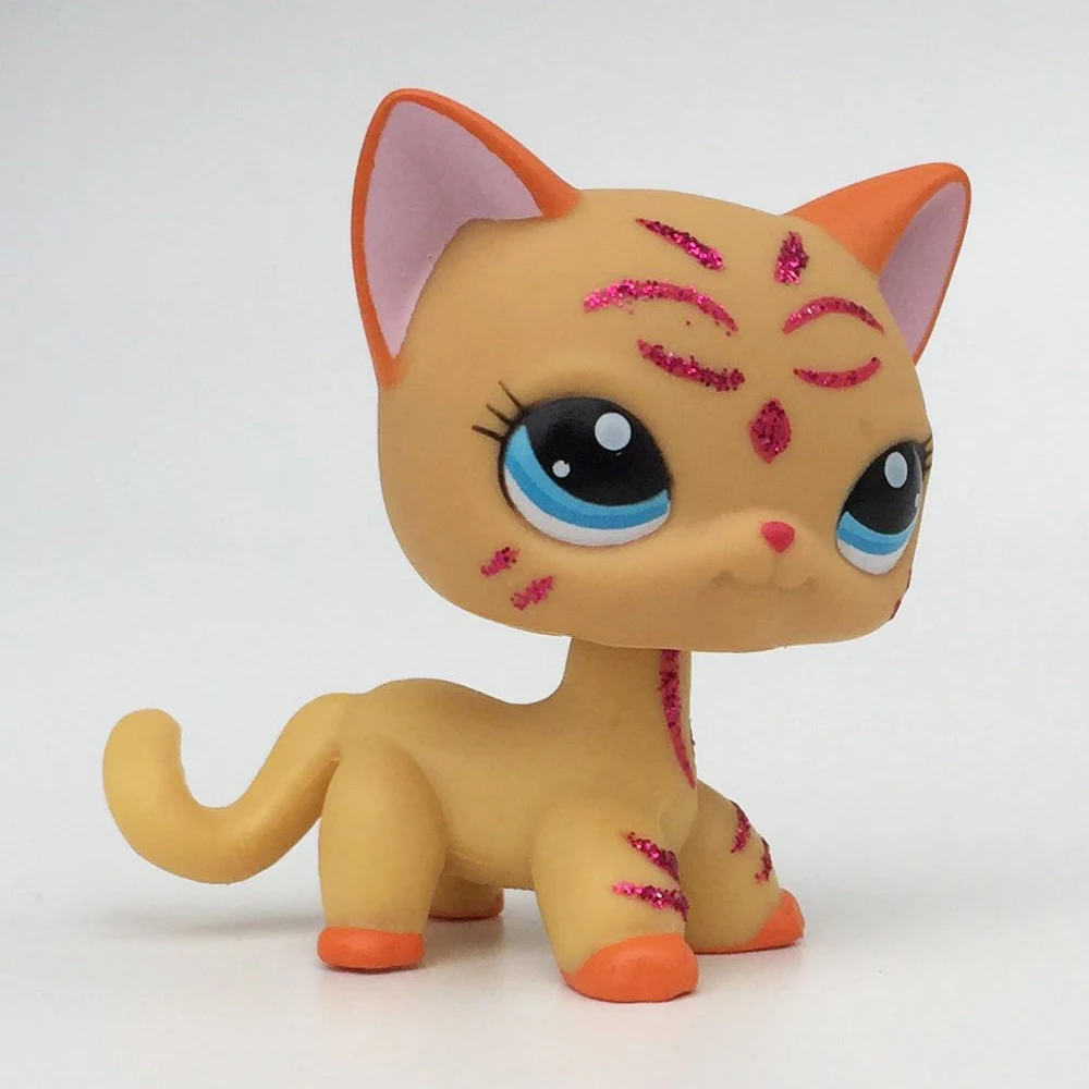 Pet toys Animal Doll pet Figure Child Toy Gril Yellow Short Hair Cat