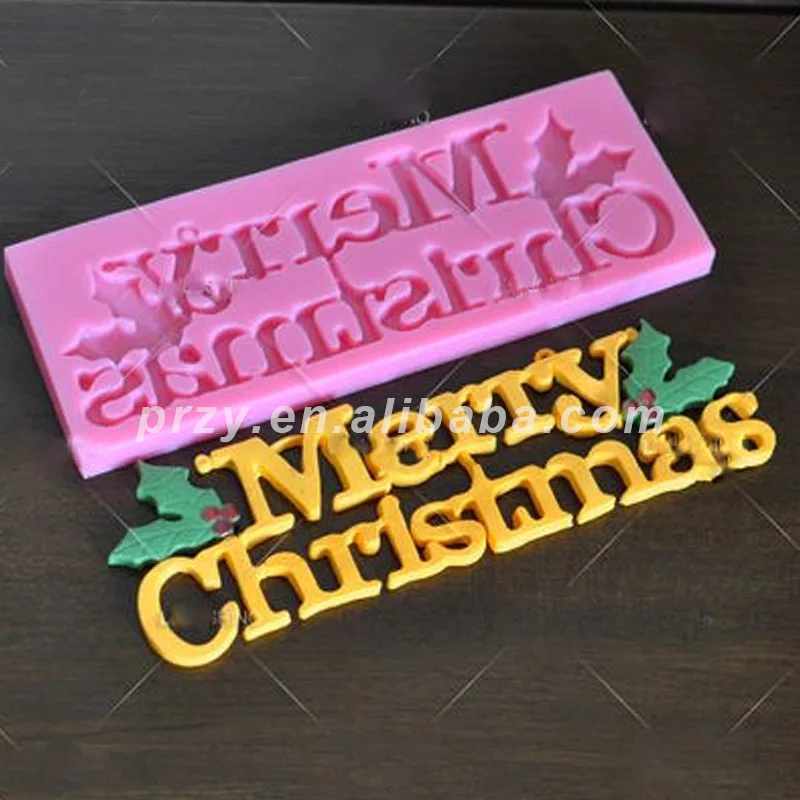 Fondant Mold Silicone Letter Cake Molds For Decorations Kitchen 