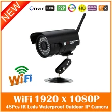 Hd Bullet Ip Camera Wi Fi 2.0mp Motion Detect Night Vision Outdoor Waterproof Surveillance Security Webcam Freeshipping Hot