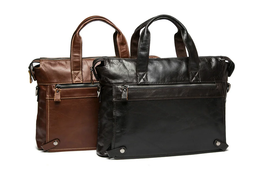 QIAOBAO 2019, винтажная мужская деловая сумка, мужская сумка-мессенджер из коровьей кожи, мужские повседневные портфели, сумка на плечо для