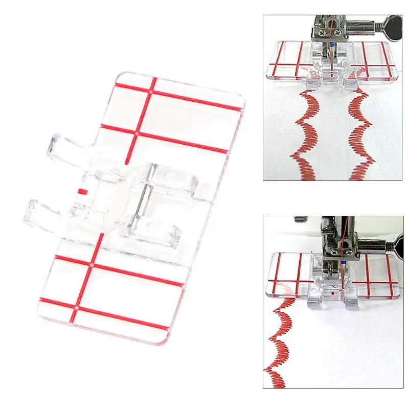 

45mm * 30mm Patchwork Parallel Standard Presser Foot Feet Sewing Parts Domestic Sewing Machine Accessories 1