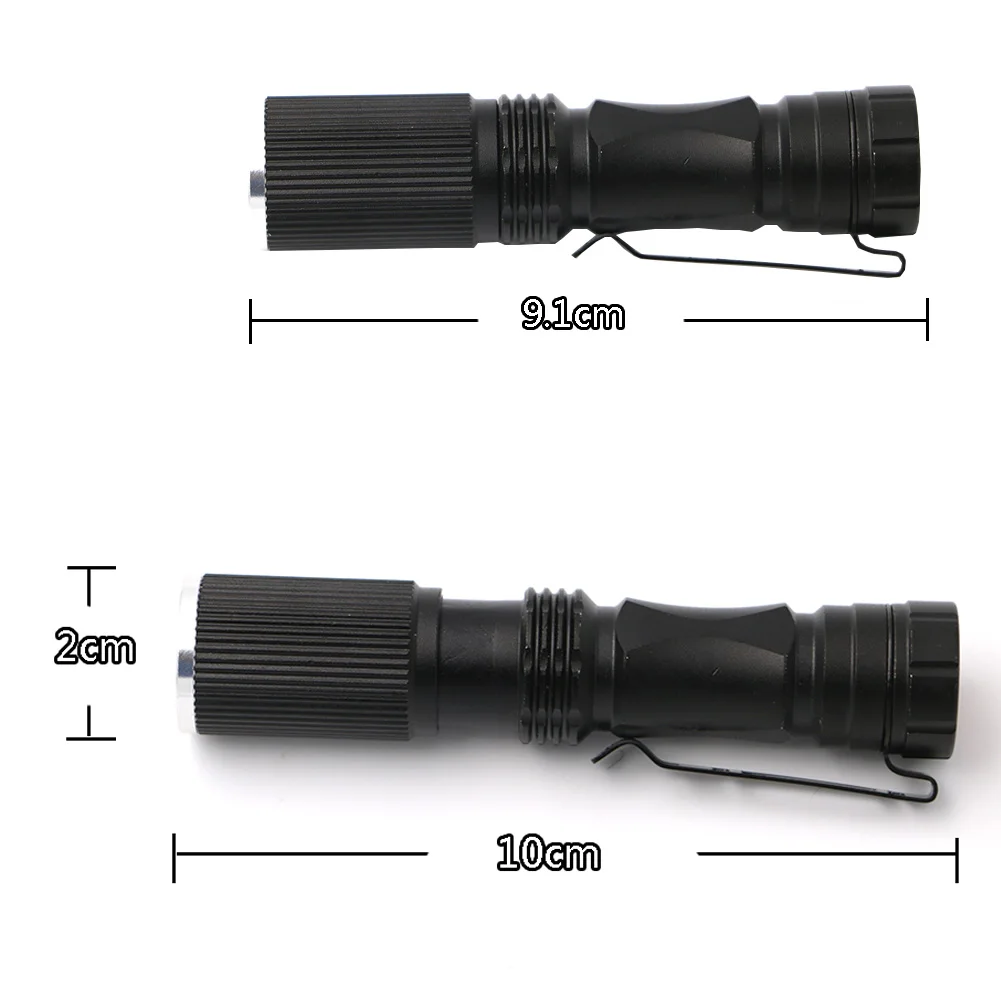 Sanyi светодиодный мини фонарик Zoom Focus факел портативный фонарь карманный фонарь Водонепроницаемый в жизни освещение использовать AA 14500