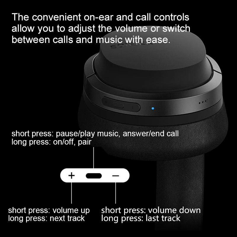 Беспроводные наушники EDIFIER W830BT Bluetooth v4.1 беспроводные aptX кодек NFC tech с 95 часами