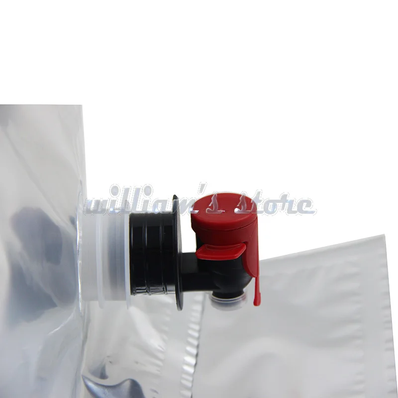 

5PCS Bag In Box BIB Bag 10 Liter Wine Bags W/38mm Screw