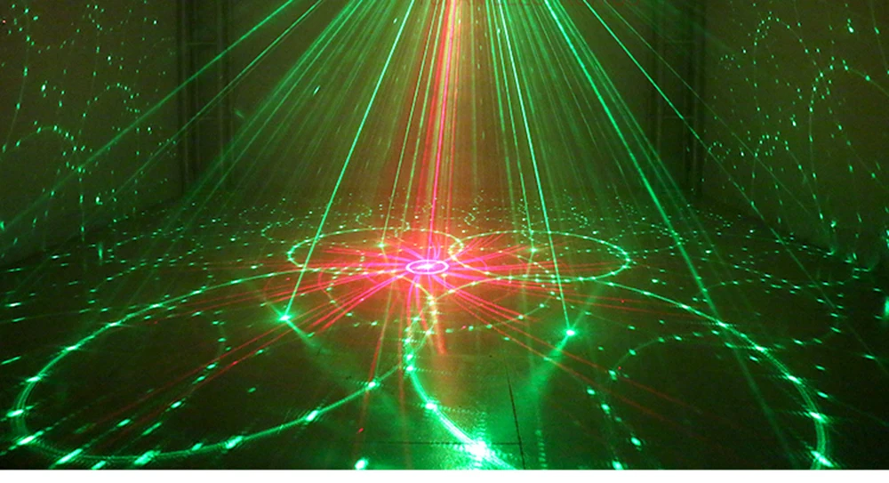 Высокое качество светодиодный 3 в 1 RG дистанционный лазерный музыкальный светильник dj лазерный проектор диско сценический светильник для дома Вечерние развлечения