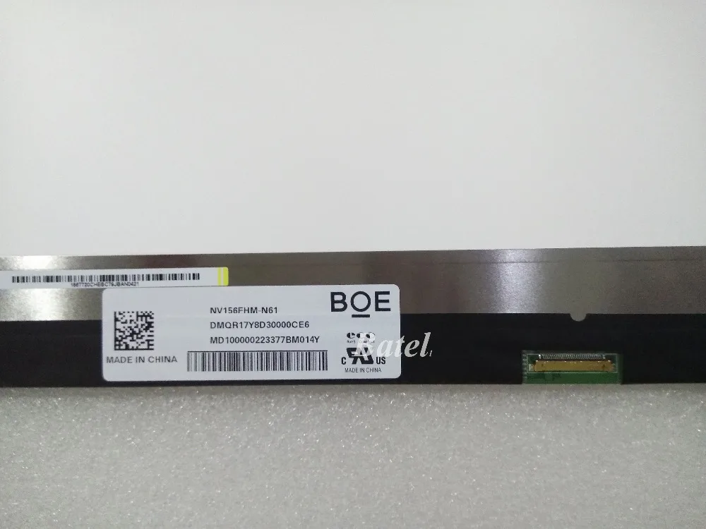 

NV156FHM-N61 for BOE Screen IPS Matte LCD Matrix for Laptop 15.6 FHD 1920X1080 LED Display Replacement NV156FHM N61