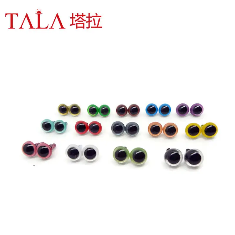 20pcs/lot 8mm/9mm/10mm/12mm/15mm/18mm toy accessories Plastic doll eyes/Colorful safety eyes wholesale/mixed color 7 pack 91201 compatible for dymo letratag tape 12mm 91330 16952 91331 91332 mixed color tape for dymo letratag lt 100h