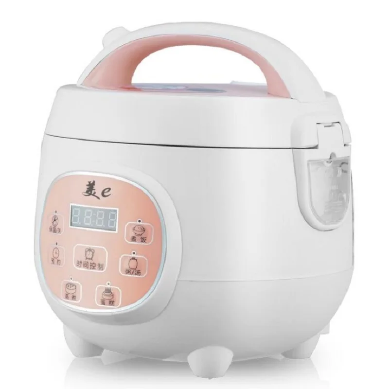Ecombird Rice Cooker Electric 220V-240V 350w 1.6L Multifunction Cooker Mini Rice Lunch Box Suited For 1-2 People Smart Cooker